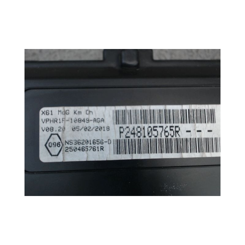BLOC COMPTEURS RENAULT KANGOO