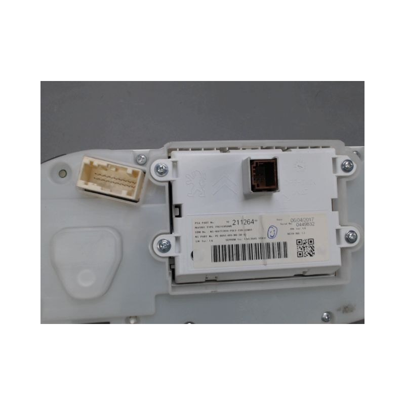 BLOC COMPTEURS PEUGEOT 208