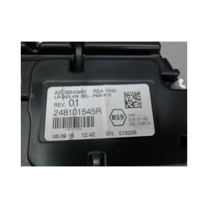 BLOC COMPTEURS RENAULT MEGANE