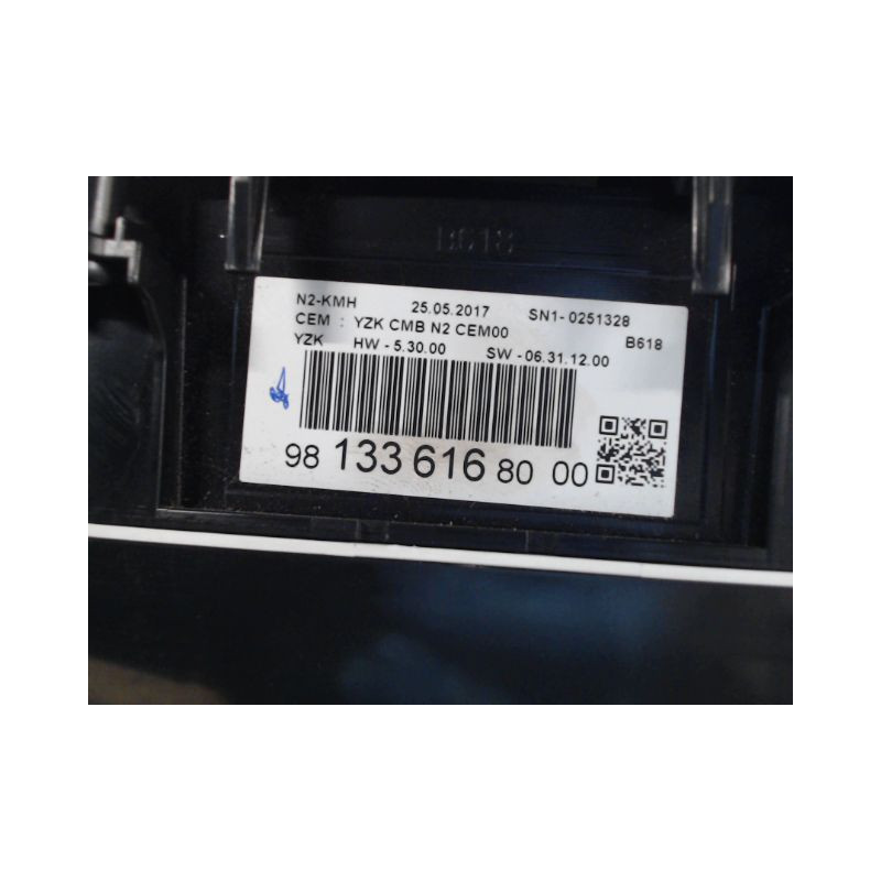 BLOC COMPTEURS CITROEN C3
