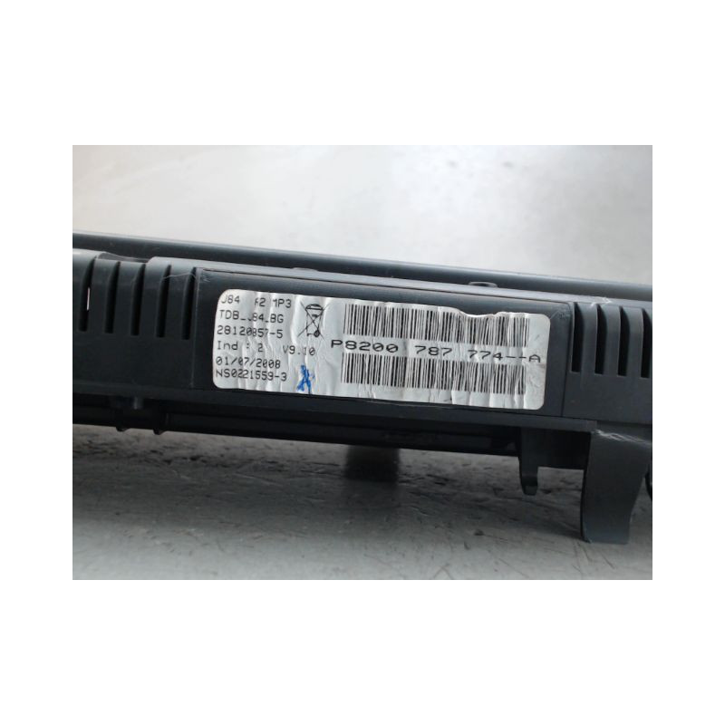 BLOC COMPTEURS RENAULT MEGANE