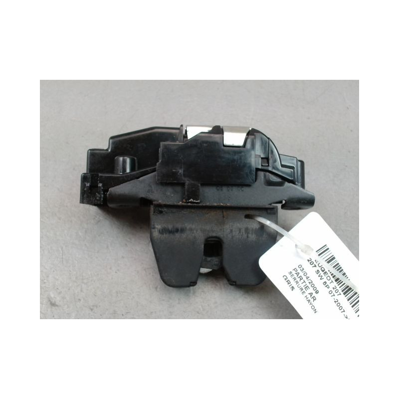 SERRURE HAYON  PEUGEOT 207 SW 2007-2013
