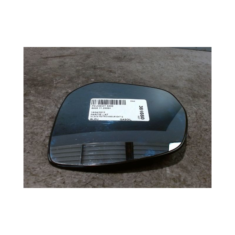 GLACE RETROVISEUR EXT G PEUGEOT 5008 2009-
