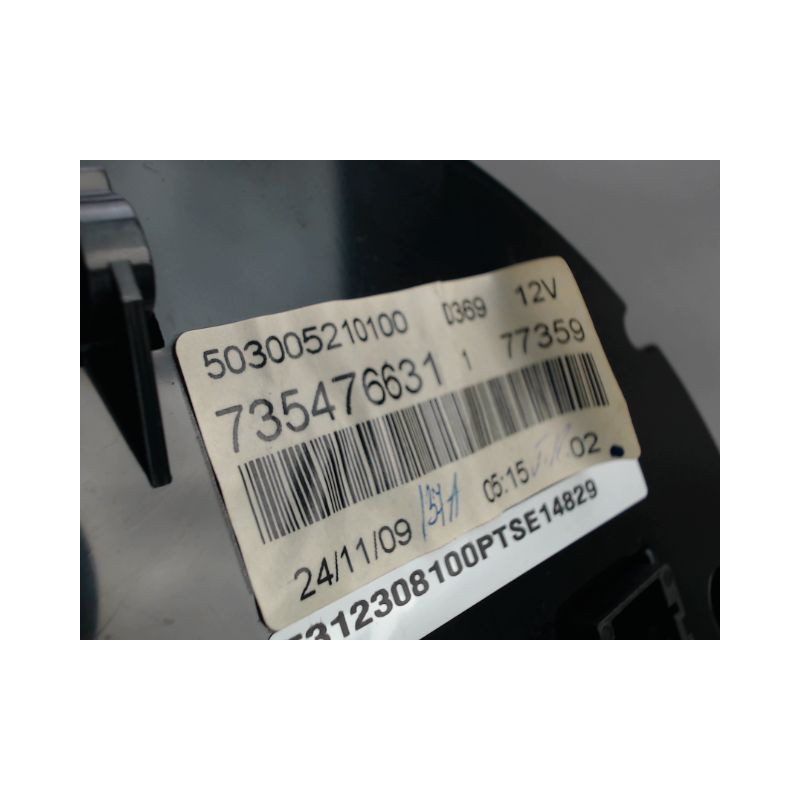 BLOC COMPTEURS FIAT 500