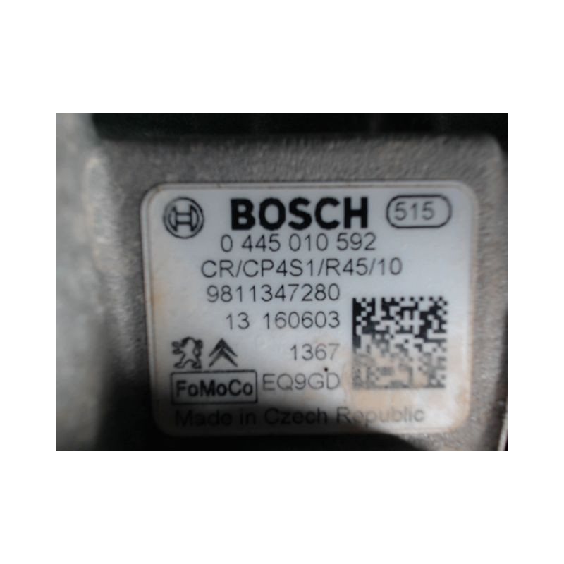 MOTEUR DIESEL FORD FIESTA 1.5 TDCi