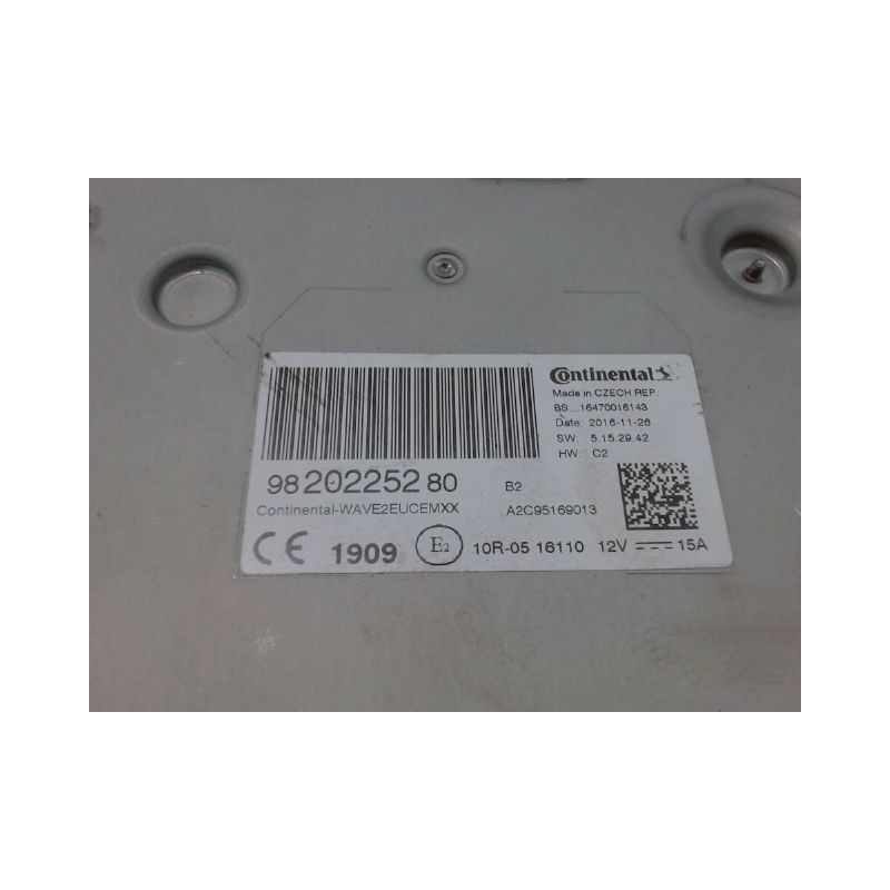 AUTORADIO CITROEN C4 PICASSO 007-