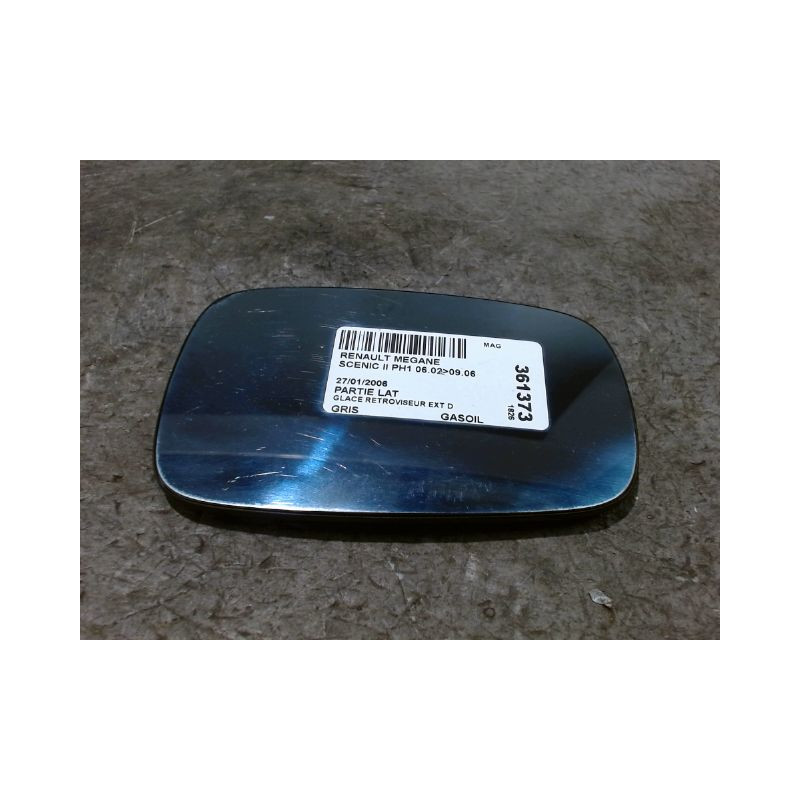 GLACE RETROVISEUR EXT D RENAULT SCENIC II PH1 02-06