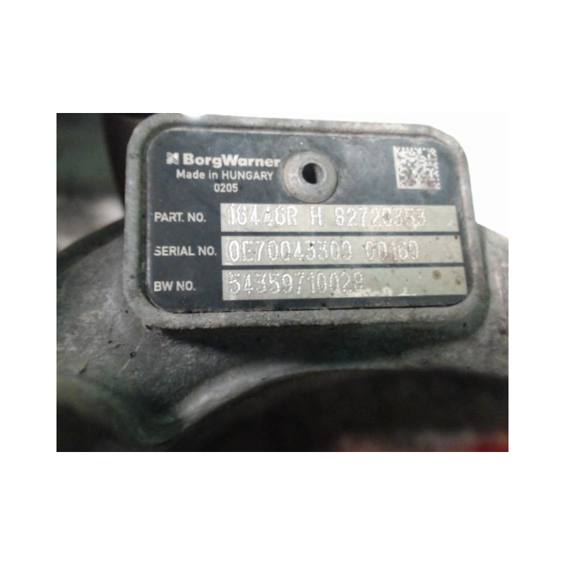 MOTEUR DIESEL DACIA LODGY 1.5 dCi