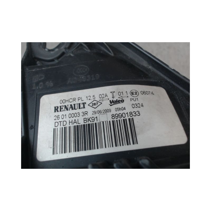 PHARE DROIT RENAULT LAGUNA