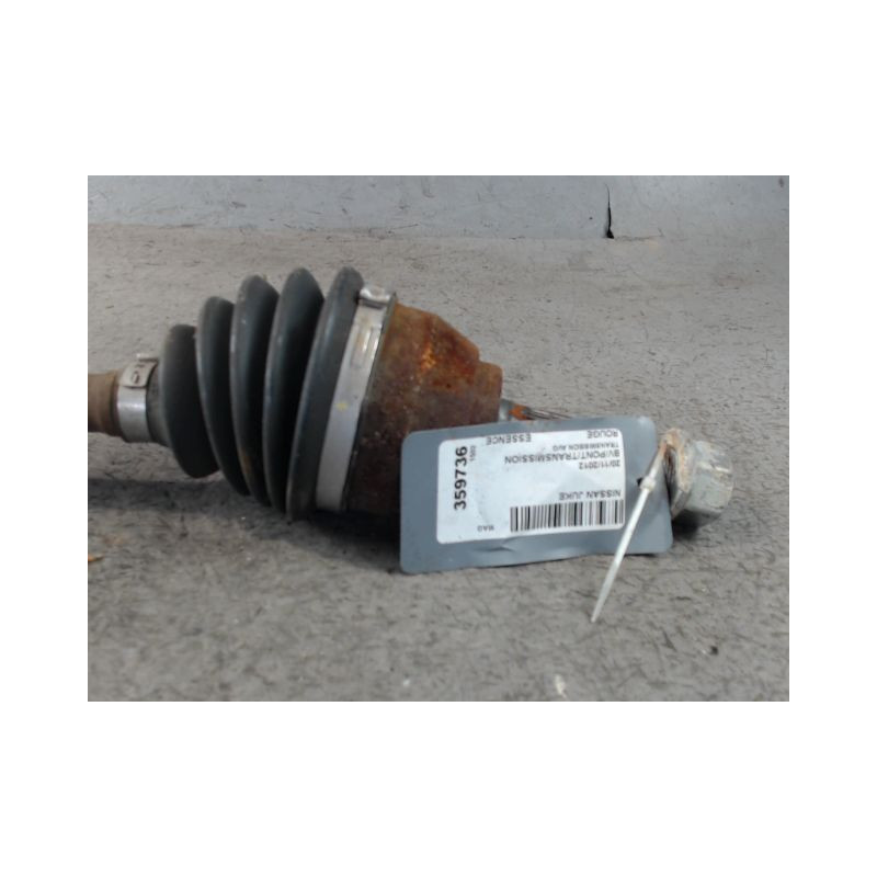 TRANSMISSION AVANT GAUCHE NISSAN JUKE 1.6