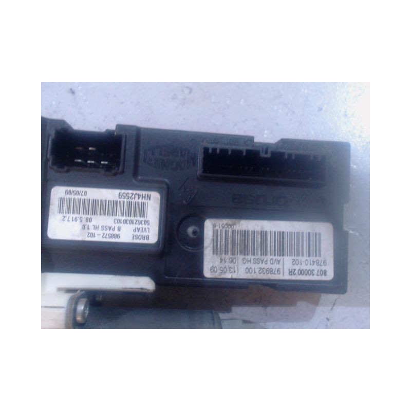 MECANISME+MOTEUR LEVE-GLACE AVANT DROIT RENAULT LAGUNA III 2009-