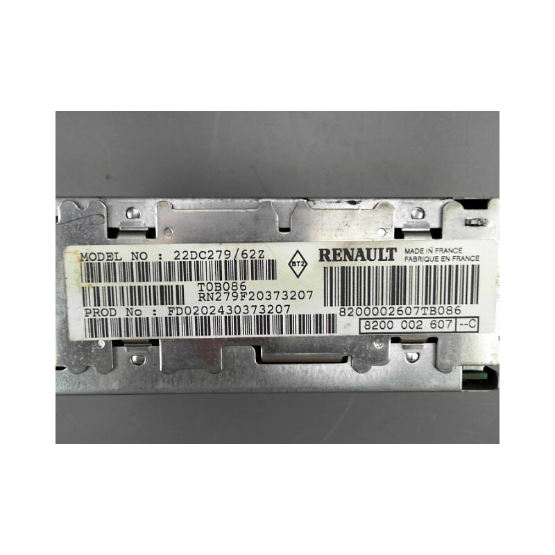 AUTORADIO RENAULT LAGUNA II Phase 1 2000-2005