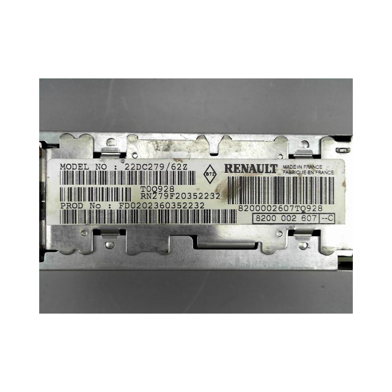 AUTORADIO RENAULT LAGUNA ESTATE II Phase 1 2000-2005