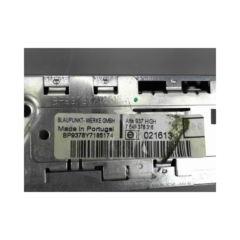 AUTORADIO ALFA ROMEO 147 Phase 1 2000-2004