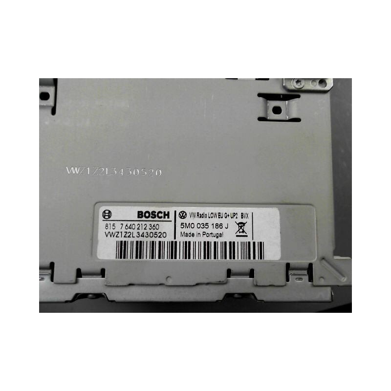 AUTORADIO VOLKSWAGEN POLO V Phase 1 (6R) 2009-...