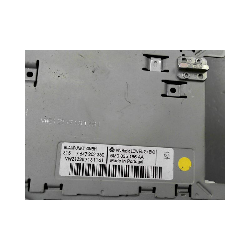 AUTORADIO VOLKSWAGEN POLO V Phase 1 (6R) 2009-...