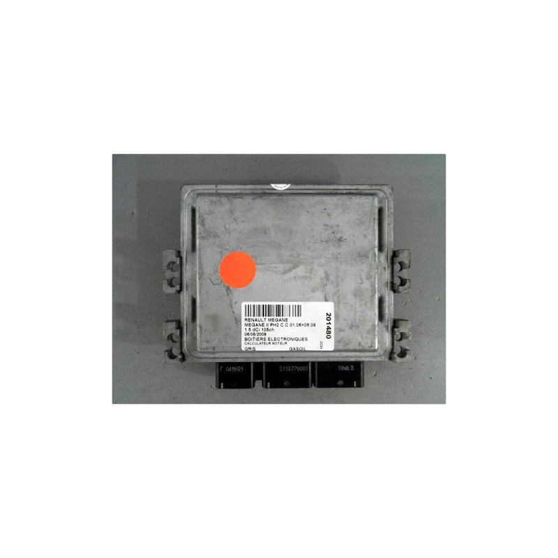 CALCULATEUR MOTEUR RENAULT MEGANE II PH2 C.C 06-09