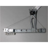 MECANISME LEVE-GLACE ARRIERE GAUCHE CITROEN C3 PH2 2005-2010