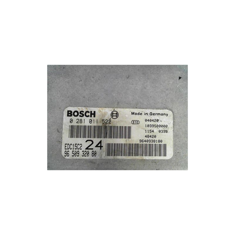 CALCULATEUR MOTEUR PEUGEOT 807 02-14