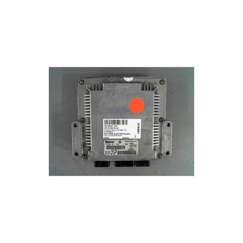 CALCULATEUR MOTEUR PEUGEOT 406 99-04