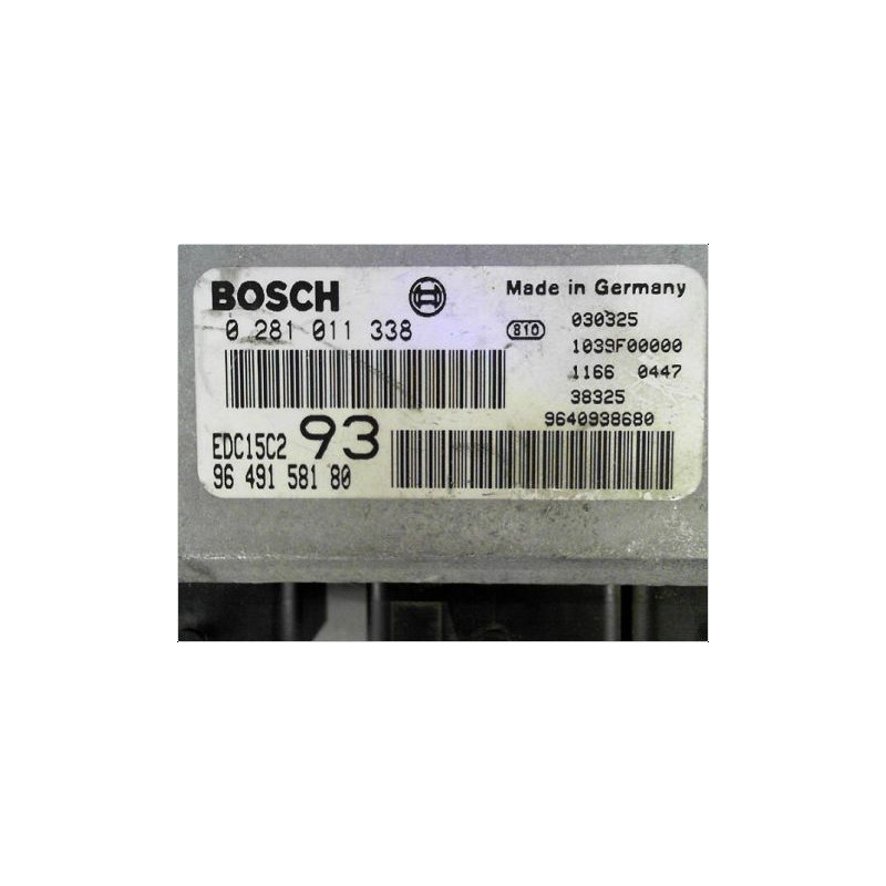 CALCULATEUR MOTEUR PEUGEOT 406 99-04