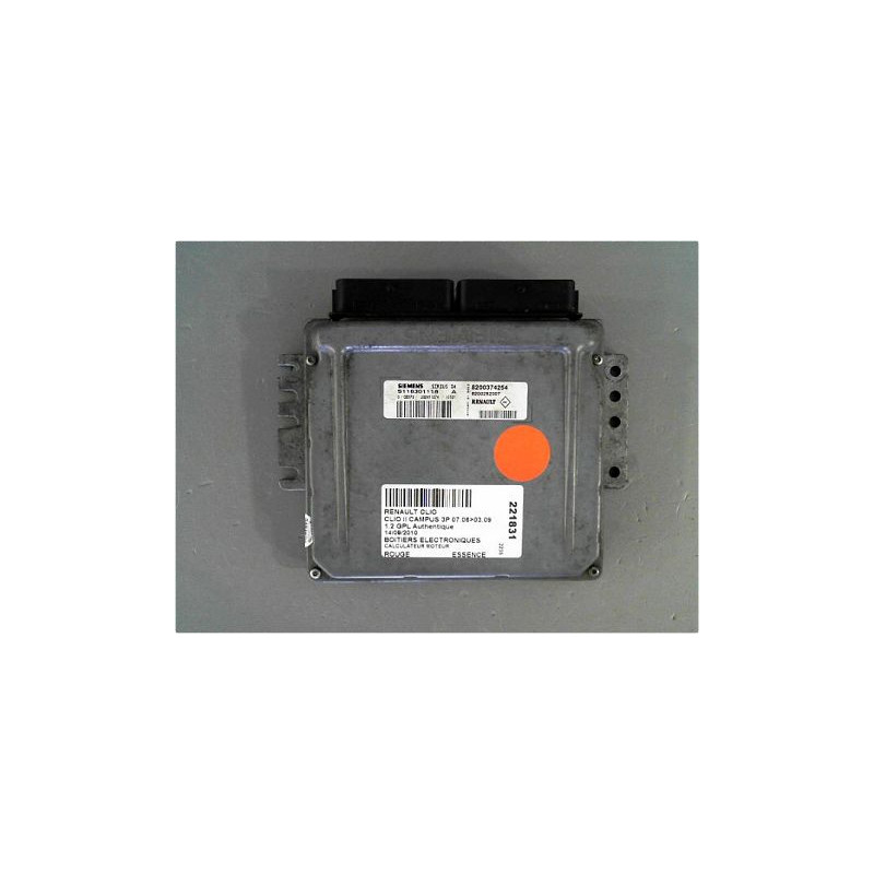 CALCULATEUR MOTEUR RENAULT CLIO II CAMPUS 06-09