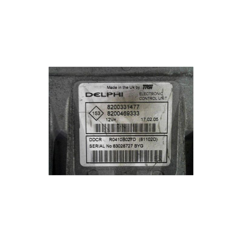 CALCULATEUR MOTEUR RENAULT CLIO II PH.2 01-06