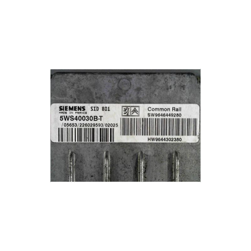 CALCULATEUR MOTEUR PEUGEOT 307 2001-2005