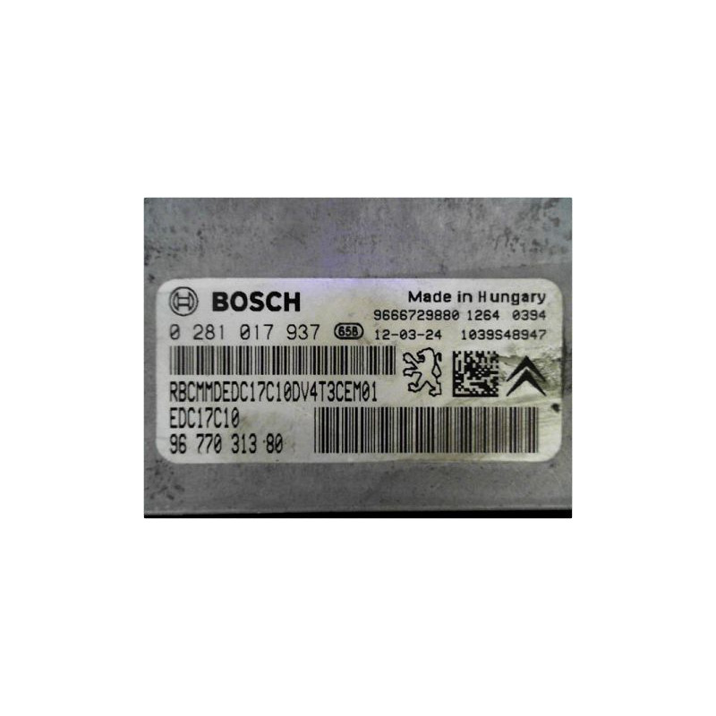 CALCULATEUR MOTEUR PEUGEOT 206+ 09-13