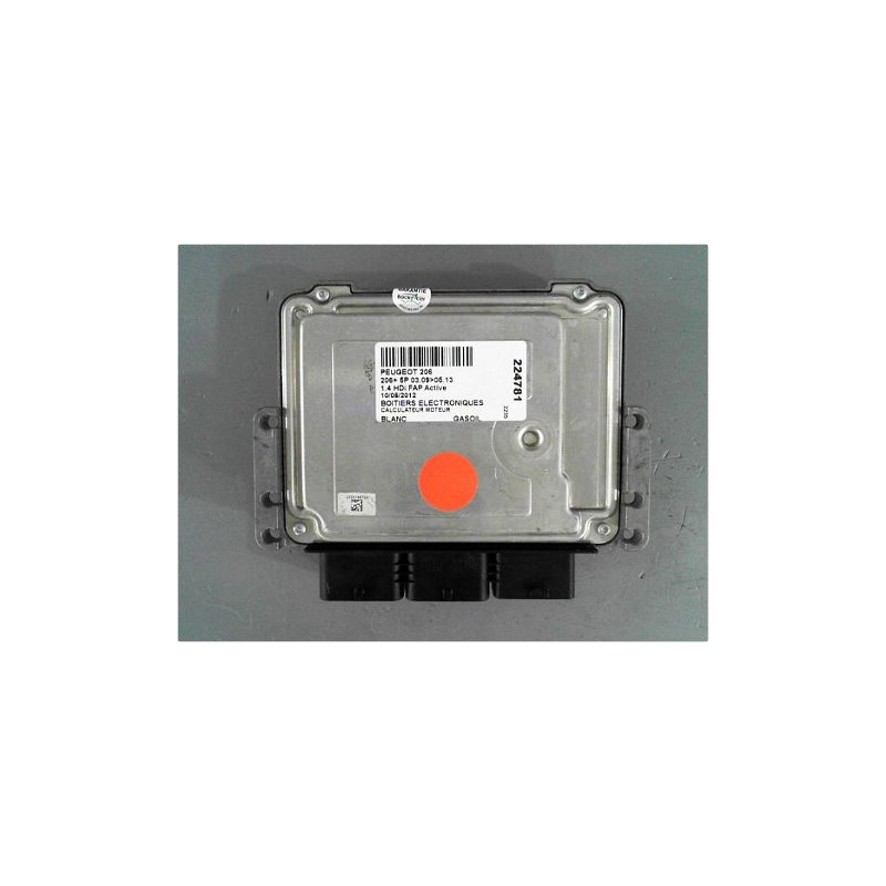 CALCULATEUR MOTEUR PEUGEOT 206+ 09-13