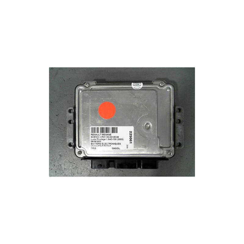 CALCULATEUR MOTEUR RENAULT SCENIC II PH1 02-06