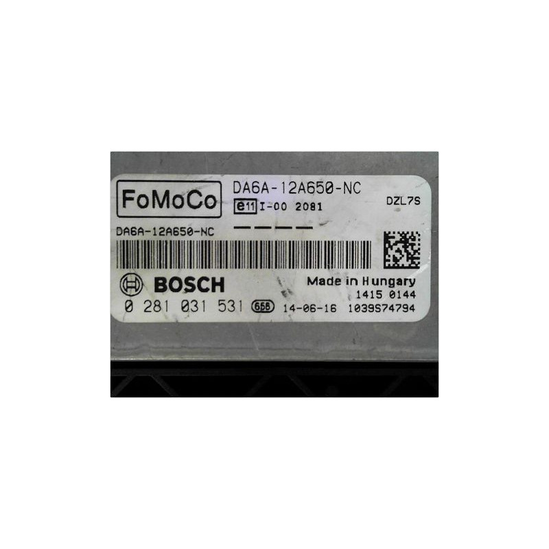 CALCULATEUR MOTEUR FORD FIESTA 2012-
