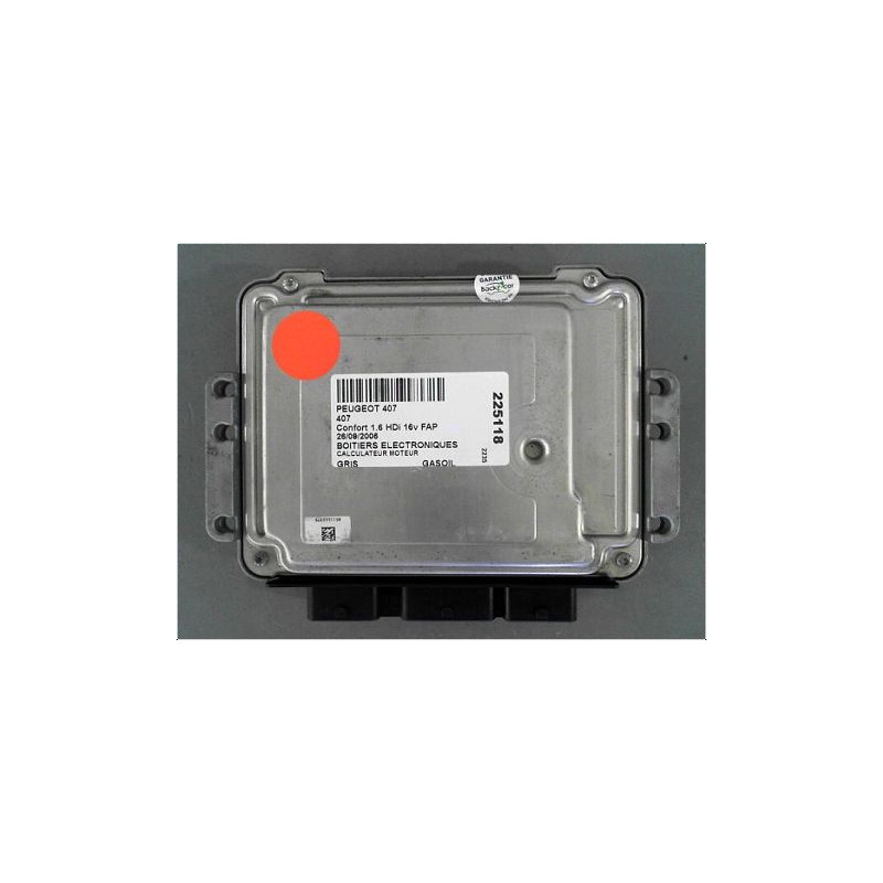 CALCULATEUR MOTEUR PEUGEOT 407 2004-2008