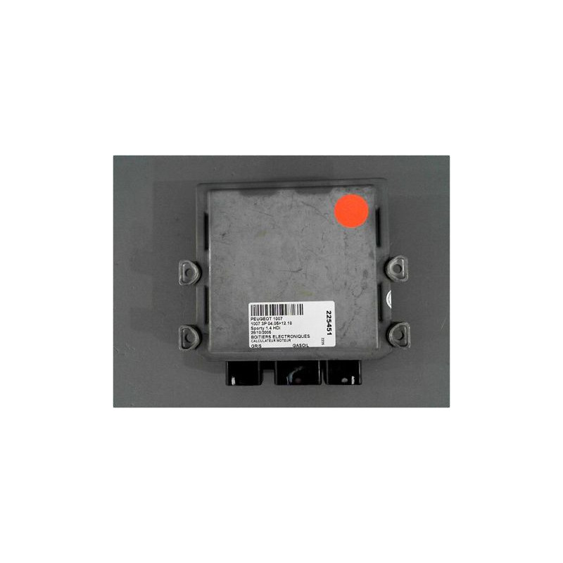 CALCULATEUR MOTEUR PEUGEOT 1007 05-10