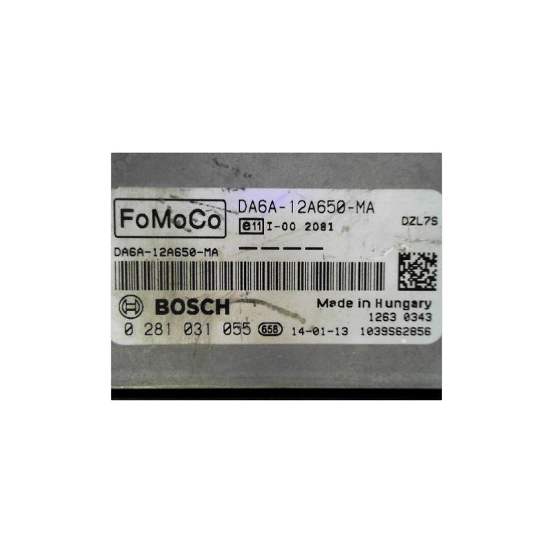 CALCULATEUR MOTEUR FORD FIESTA 2012-
