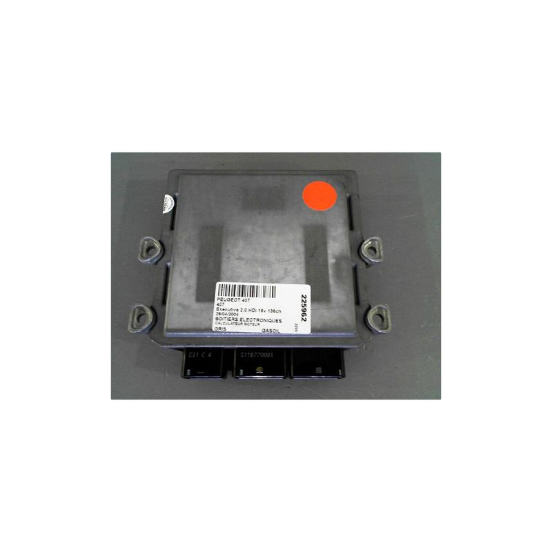 CALCULATEUR MOTEUR PEUGEOT 407 2004-2008
