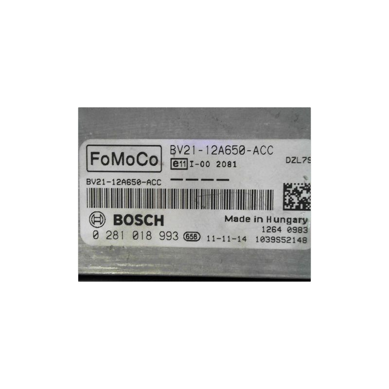 CALCULATEUR MOTEUR FORD FIESTA 08-12