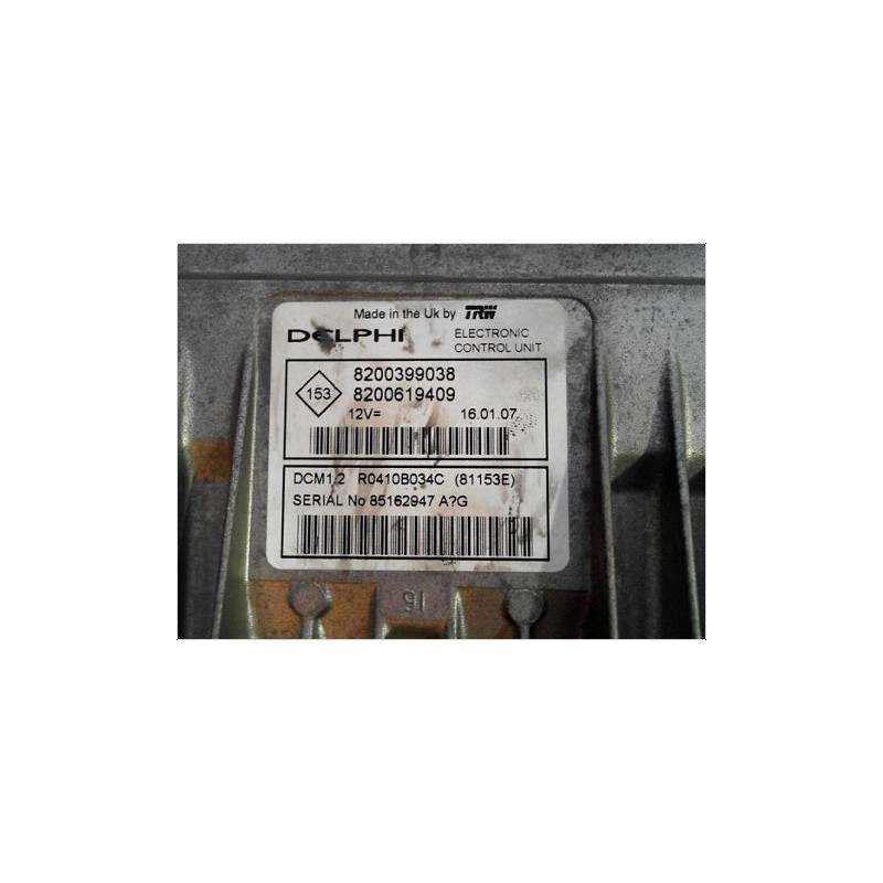 CALCULATEUR MOTEUR RENAULT MEGANE II PH2 06-09