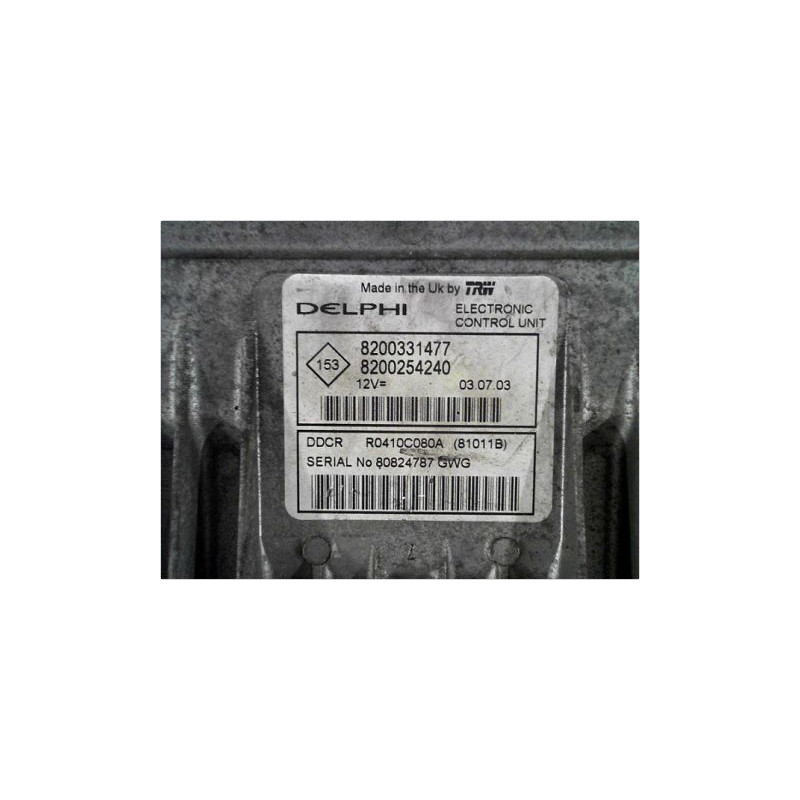CALCULATEUR MOTEUR RENAULT CLIO II PH.2 01-06