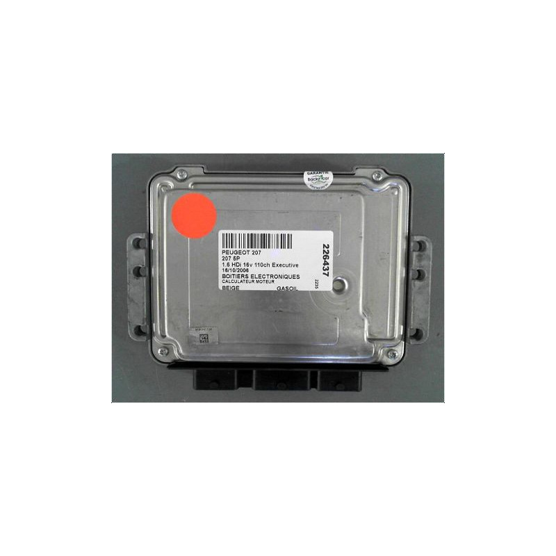 CALCULATEUR MOTEUR PEUGEOT 207 5P