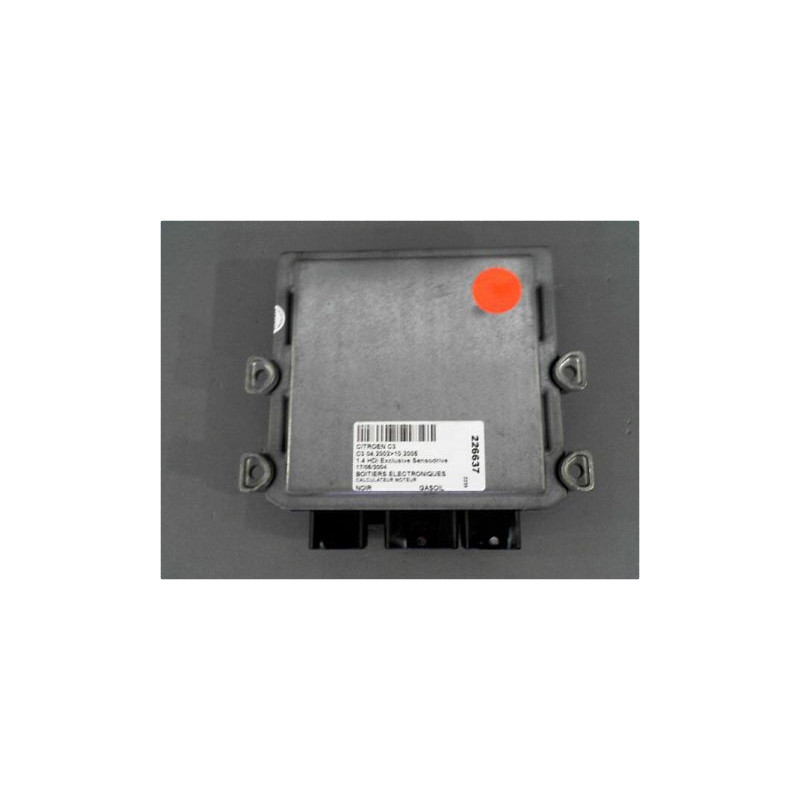 CALCULATEUR MOTEUR CITROEN C3 2002-2005