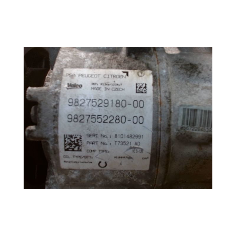 COMPRESSEUR AIR CONDITIONNE PEUGEOT 308 2011-