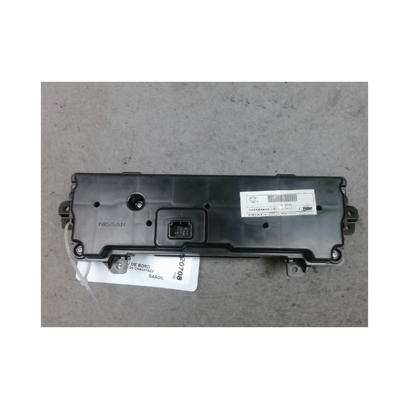 COMMANDE DE CHAUFFAGE NISSAN QASHQAI