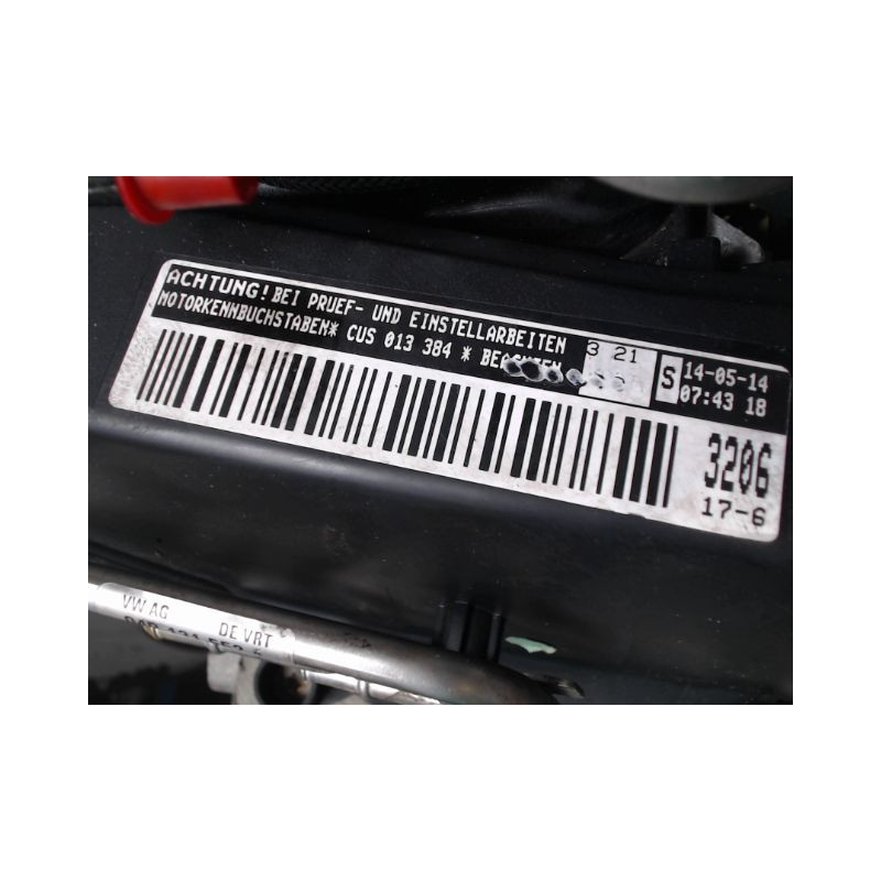 MOTEUR DIESEL VOLKSWAGEN POLO 2009- 1.4 TDI