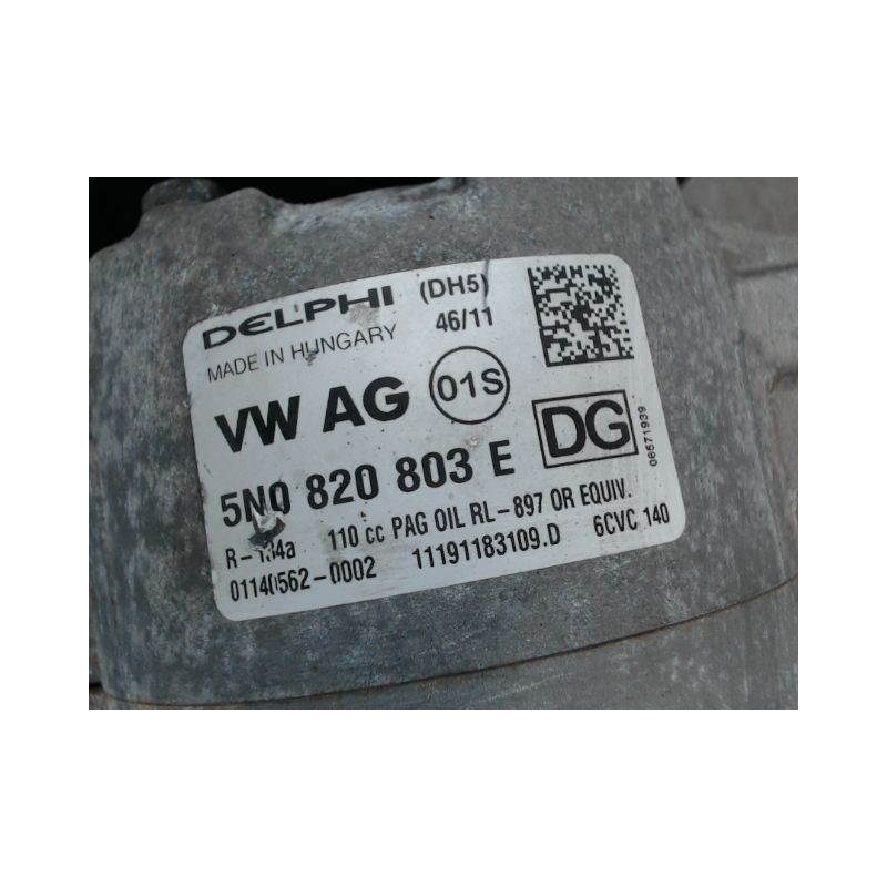 COMPRESSEUR AIR CONDITIONNE VOLKSWAGEN POLO