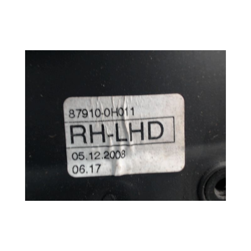 RETROVISEUR EXTERIEUR DROIT TOYOTA AYGO