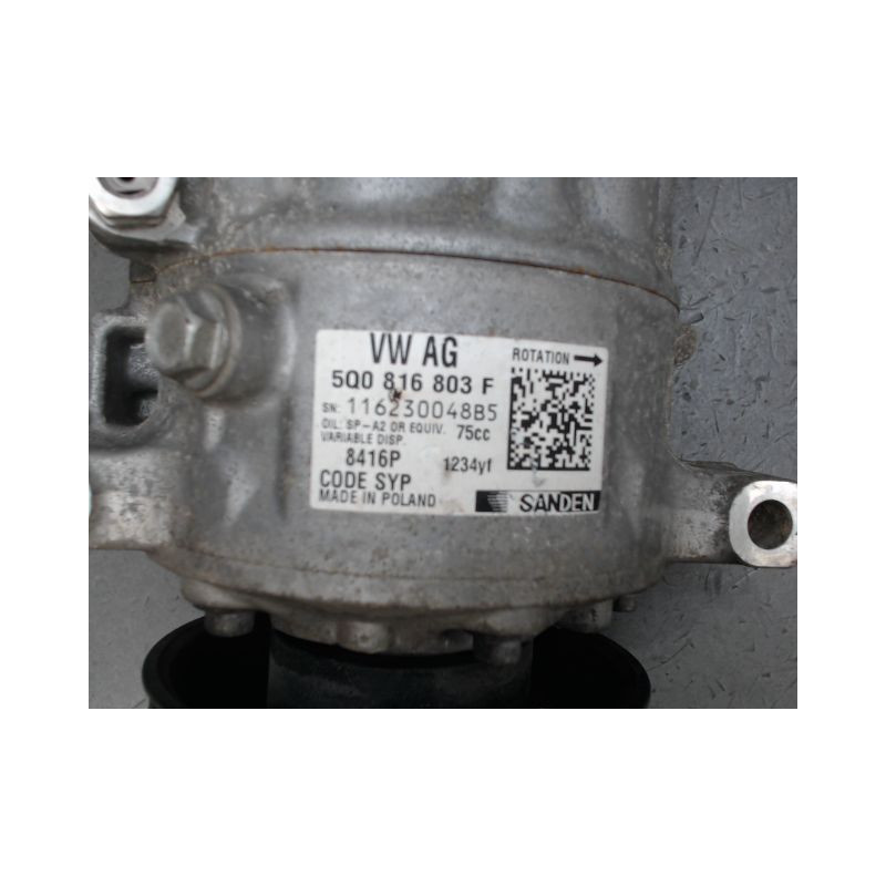 COMPRESSEUR AIR CONDITIONNE VOLKSWAGEN GOLF