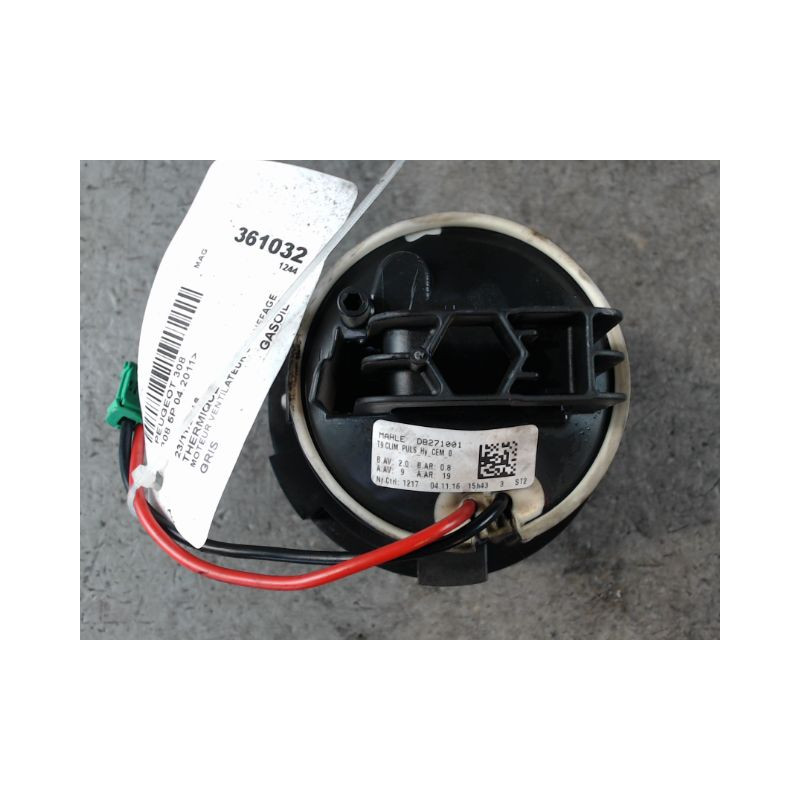 MOTEUR VENTILATEUR CHAUFFAGE PEUGEOT 308 2011-
