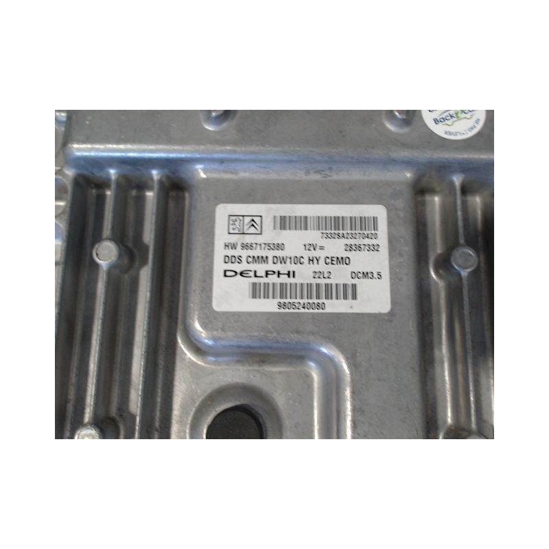 CALCULATEUR MOTEUR PEUGEOT 3008 2009-