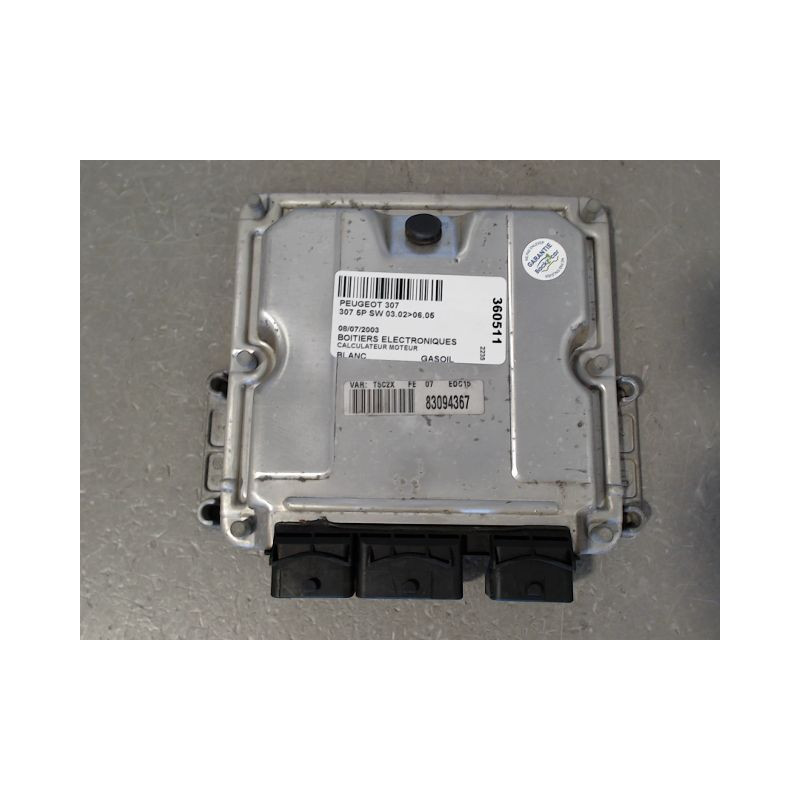 CALCULATEUR MOTEUR PEUGEOT 307 SW 02-05
